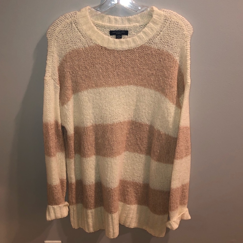 American Eagle striped sweater